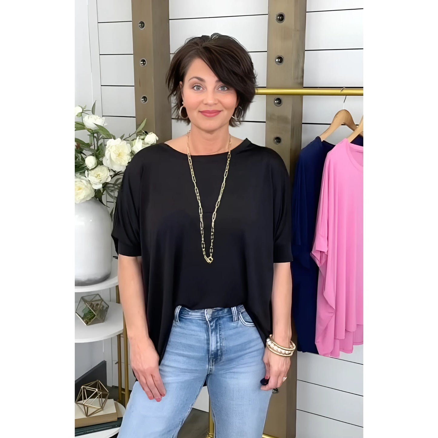 Haley Essential  Oversize Top