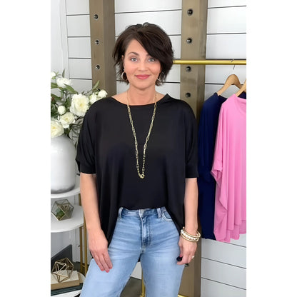 Haley Essential  Oversize Top