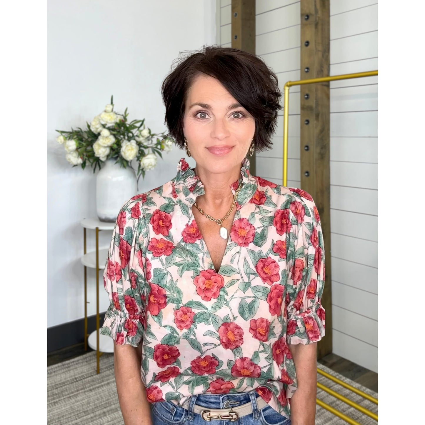 Heirloom Petals Top