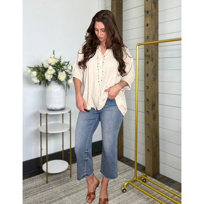 Your Way Embossed Button Down
