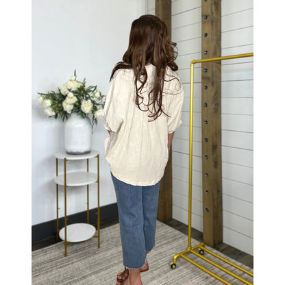 Your Way Embossed Button Down