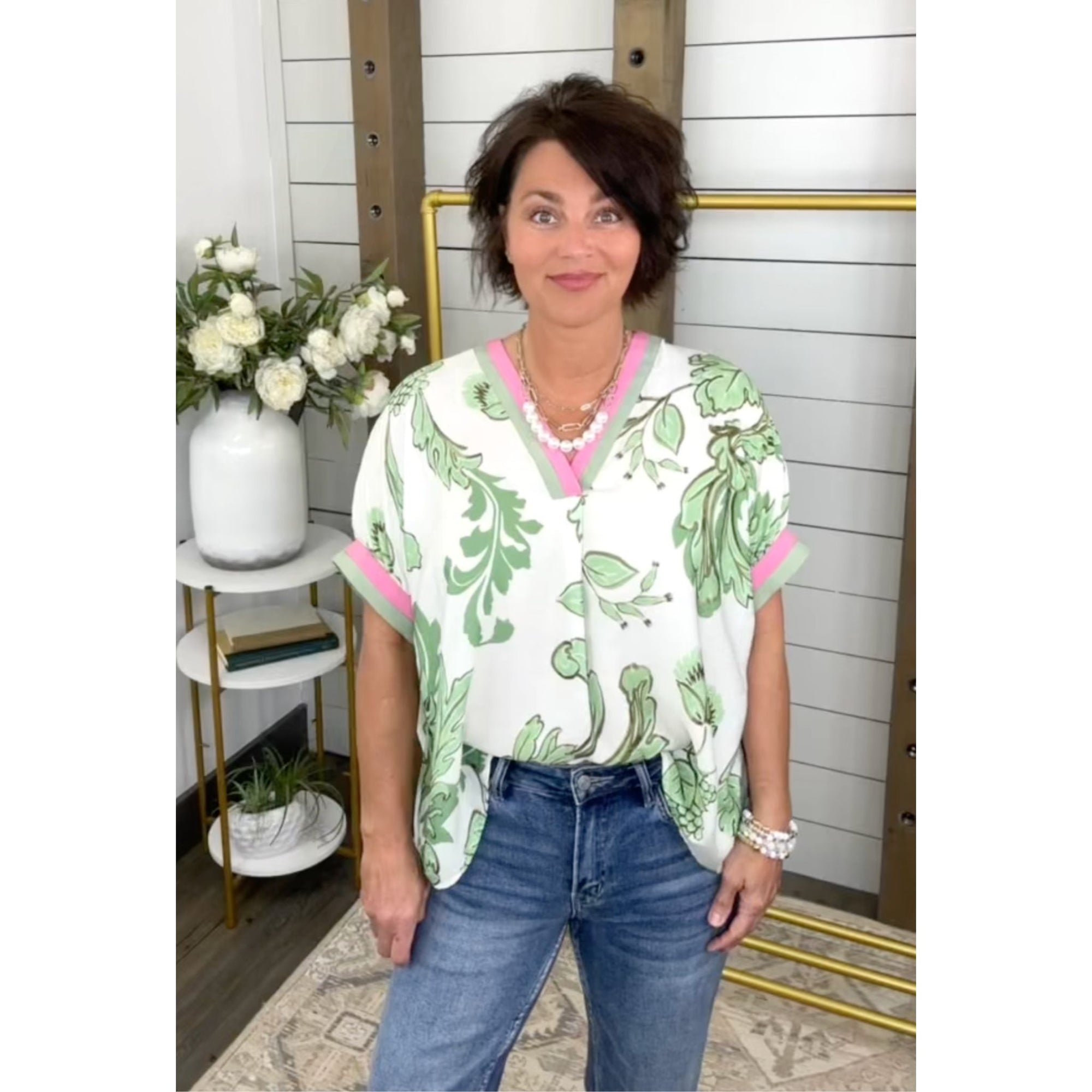 Leaf It To Style Top