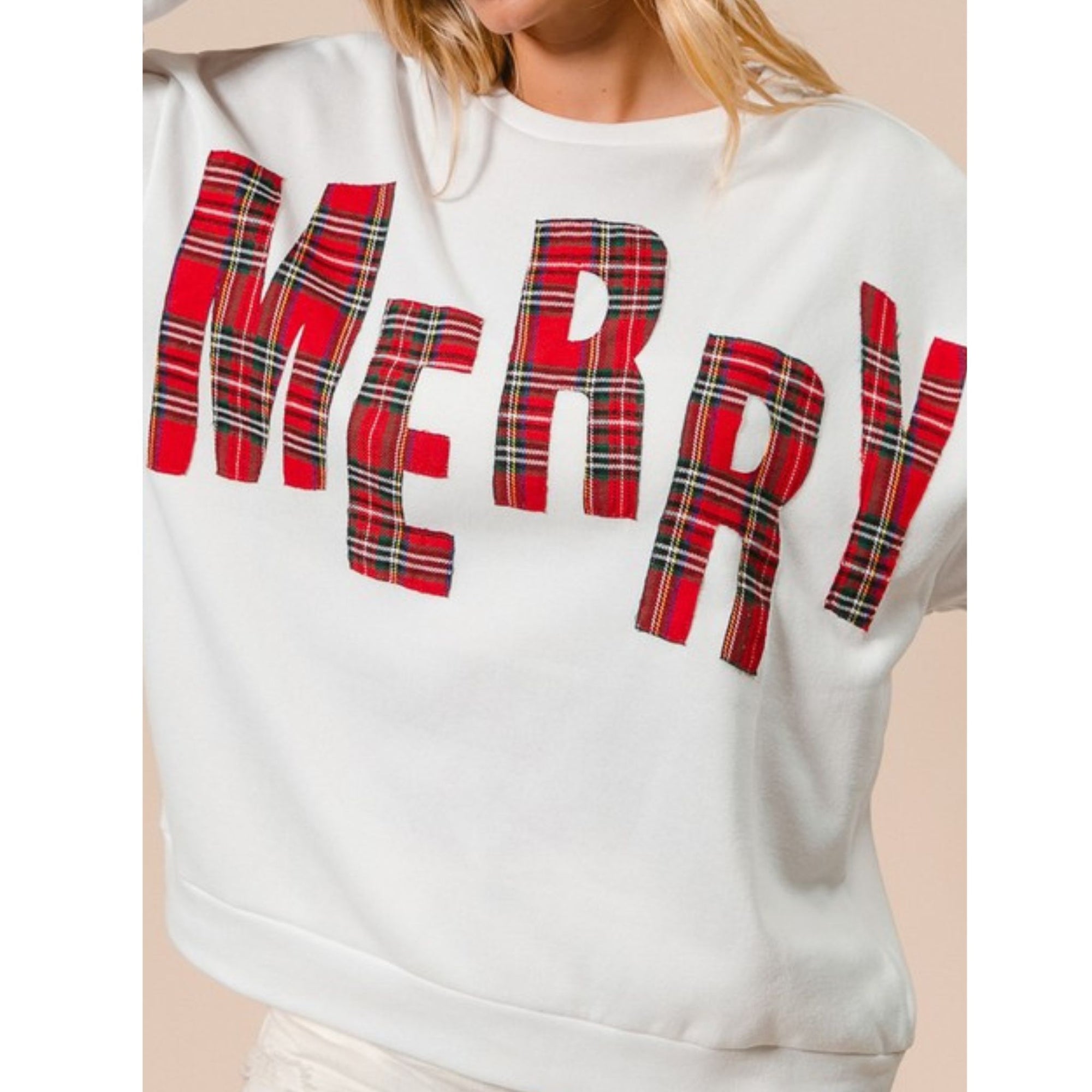 Merry Fleece Sweatshirt