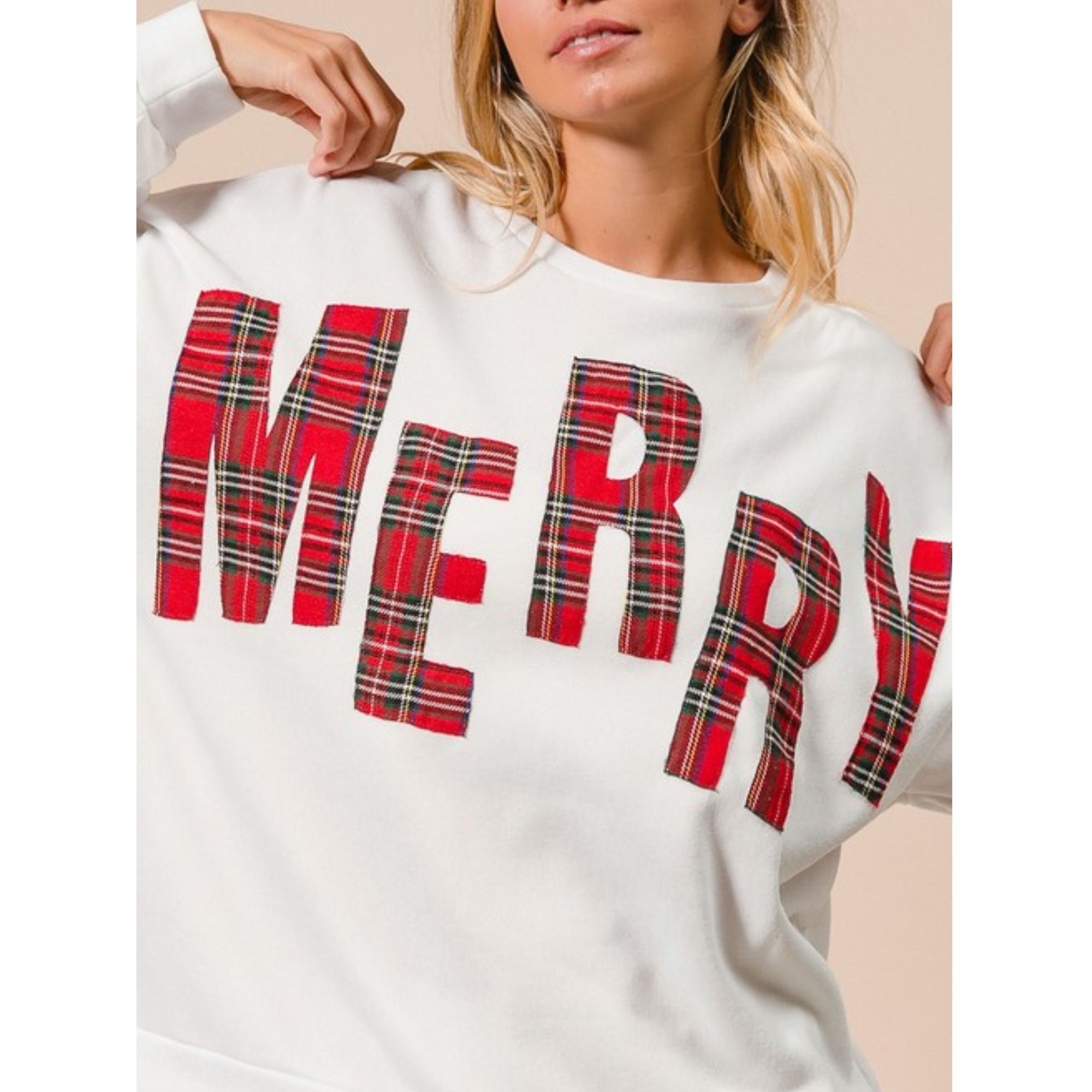 Merry Fleece Sweatshirt