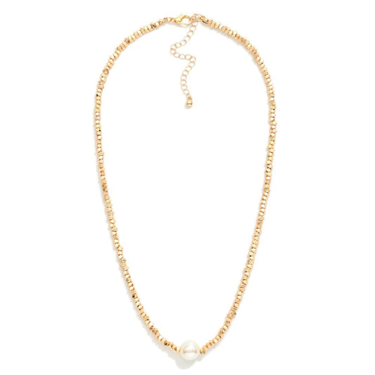 Statement Status Beaded Necklace