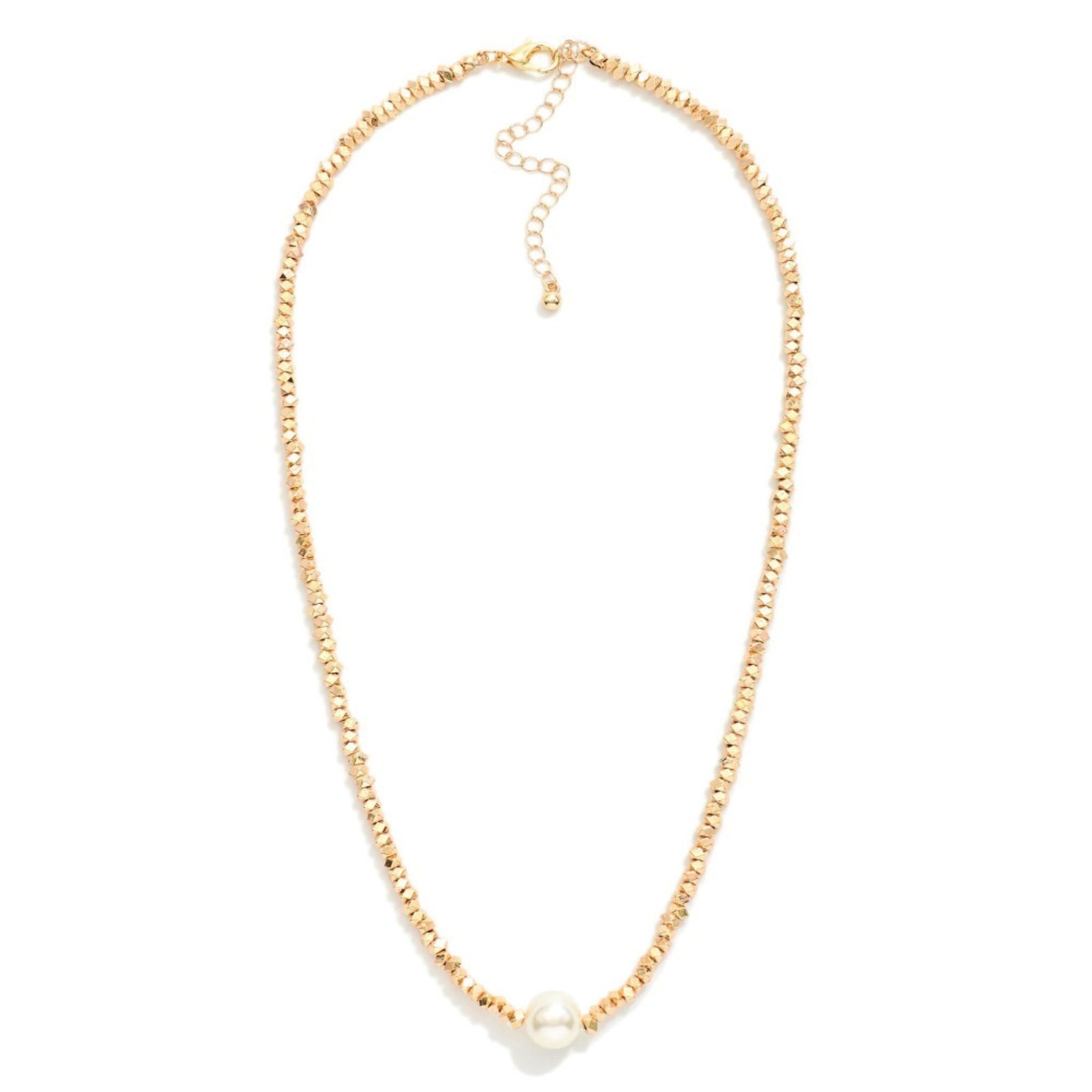 Statement Status Beaded Necklace