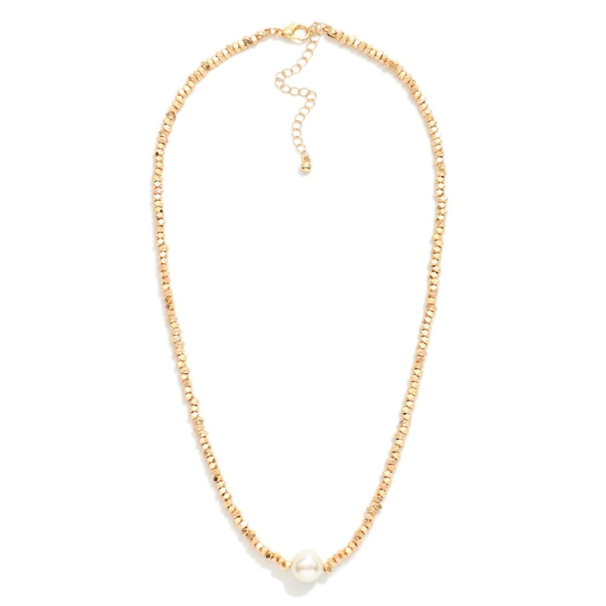 Statement Status Beaded Necklace