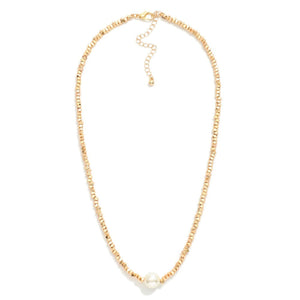 Statement Status Beaded Necklace