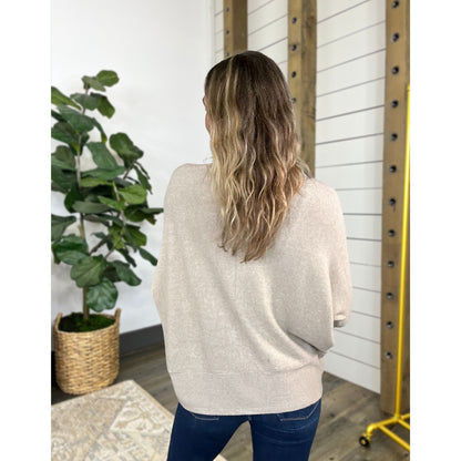 No Plans Needed Turtleneck Sweater