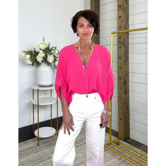 No Doubt About It Oversize Blouse