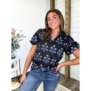 Noir Garden Top