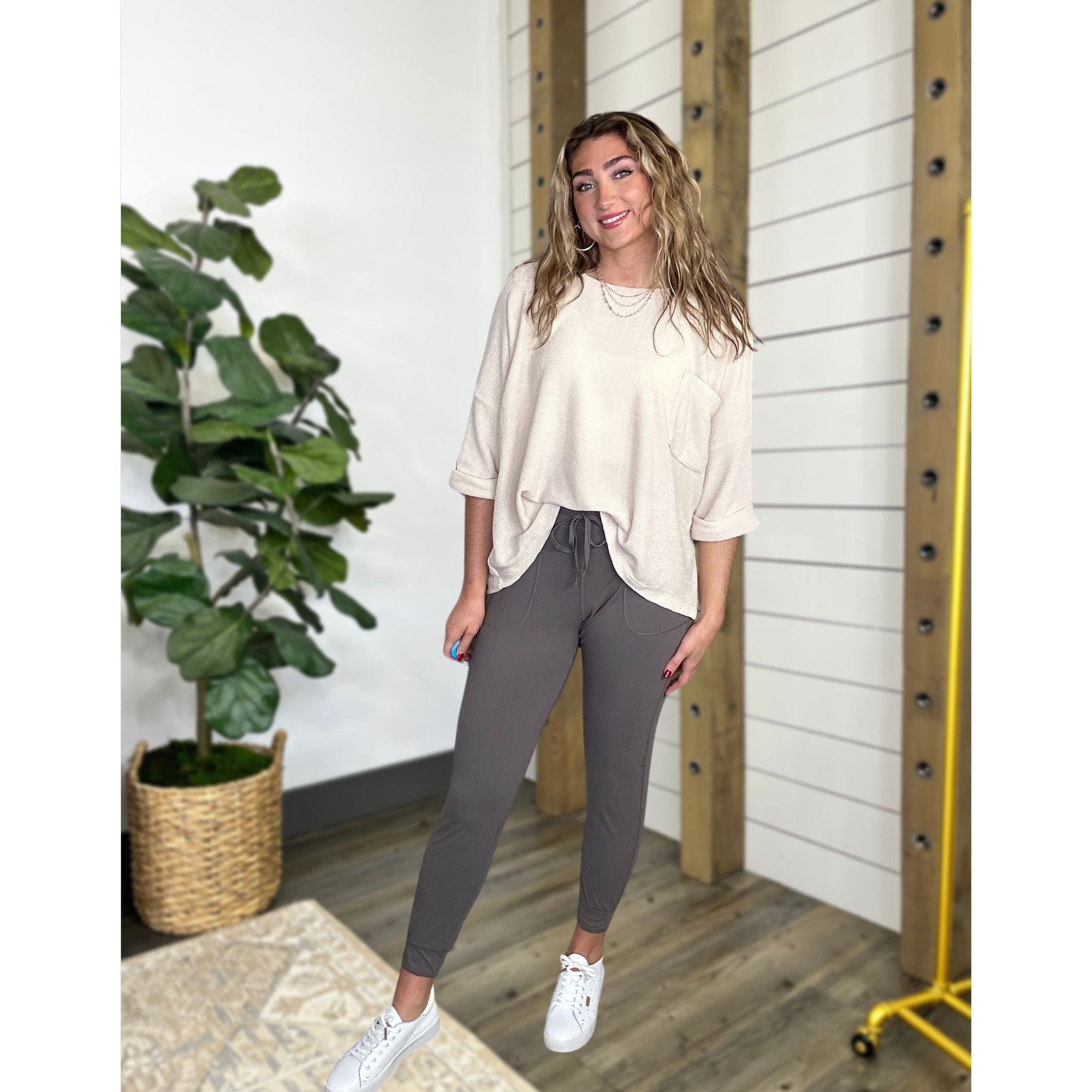 Because Of You Corduroy Flare Pants - Tiffany Lane Boutique