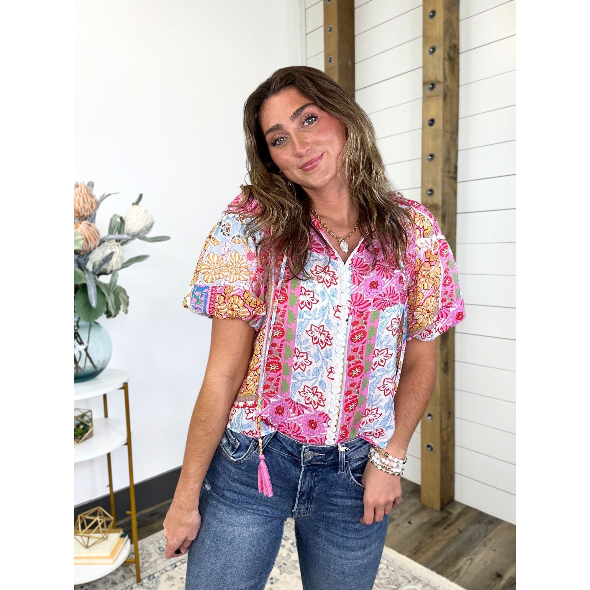Painted Garden Top