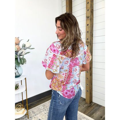 Painted Garden Top