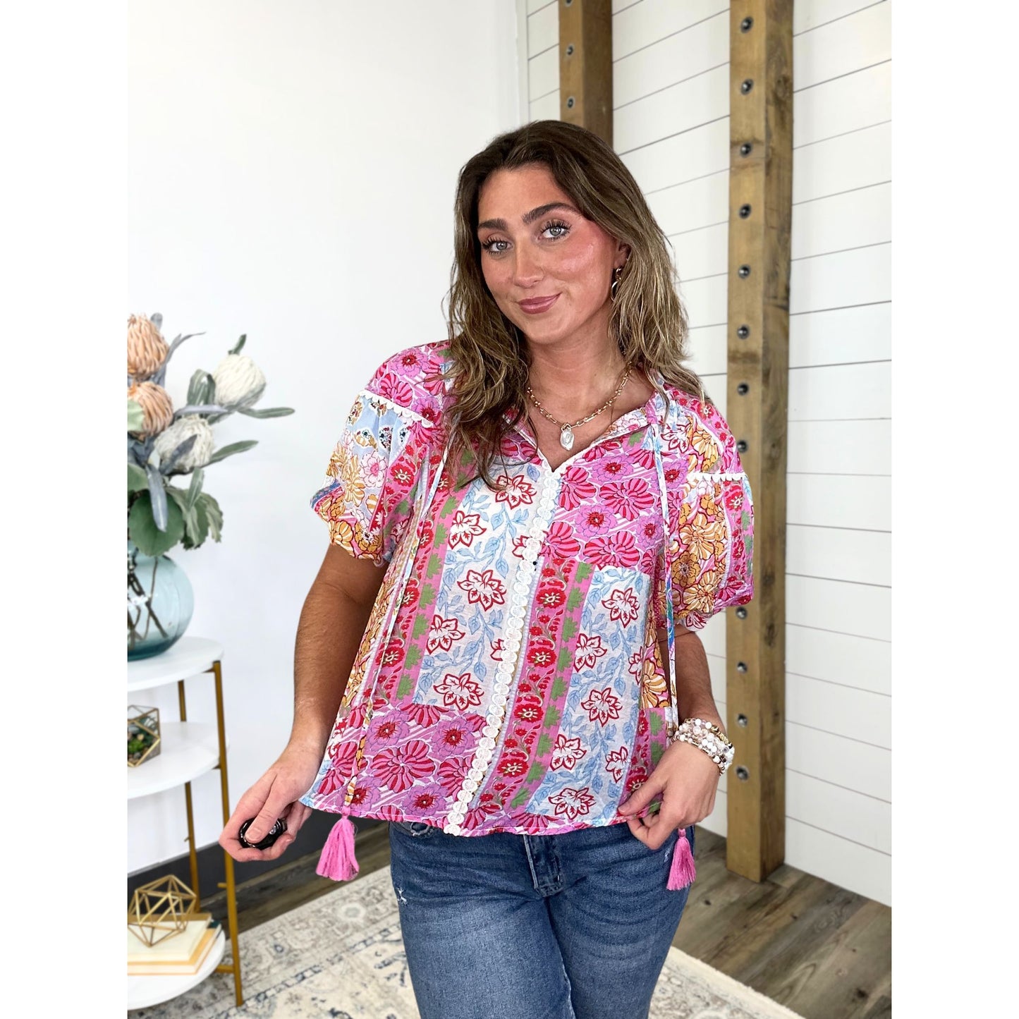 Painted Garden Top