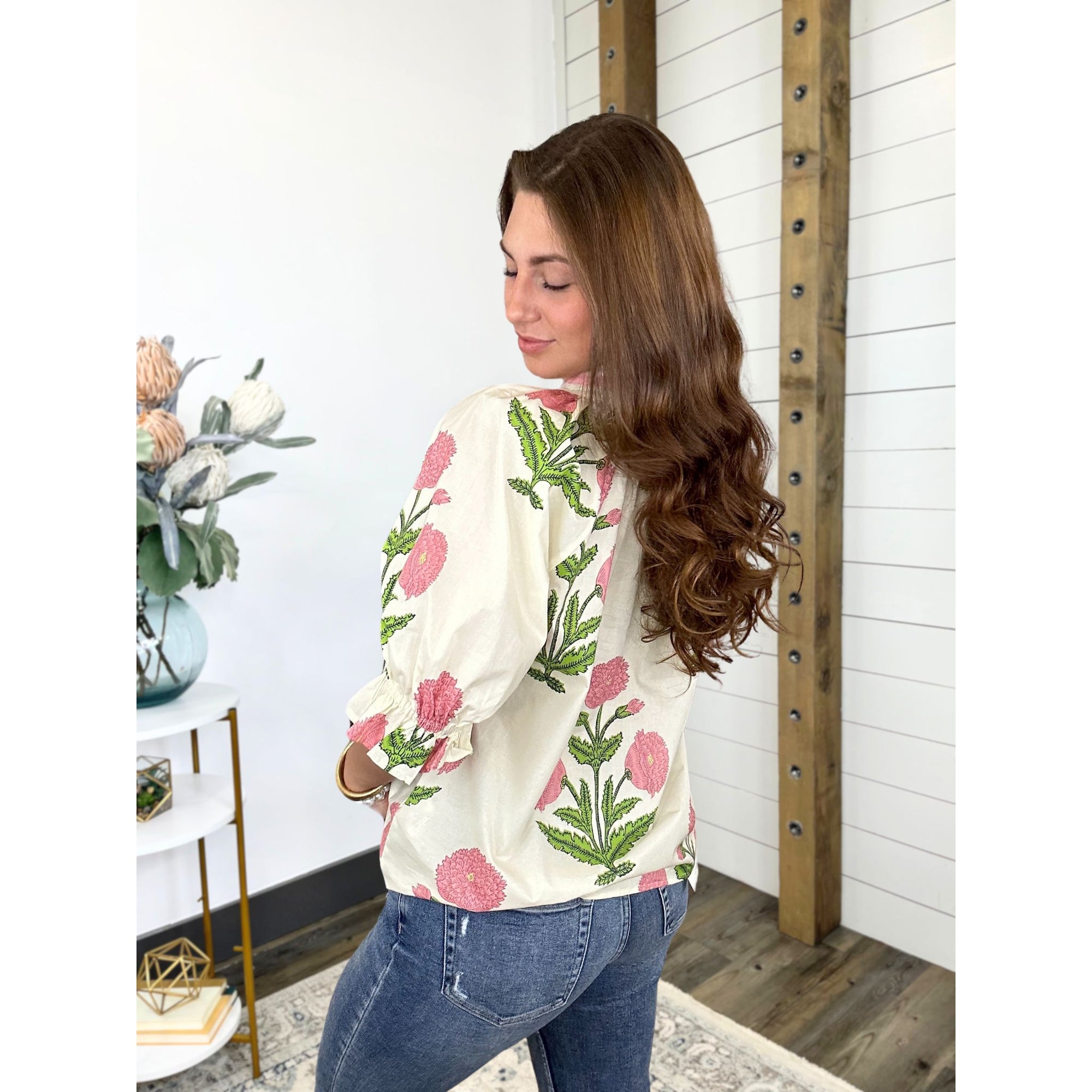 Rosé Garden Top