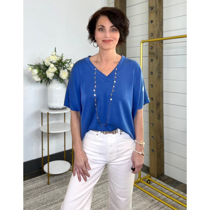 Rave About It Top - Luxe Scuba