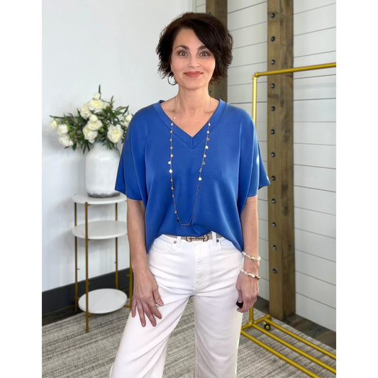 Rave About It Top - Luxe Scuba