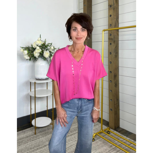 Rave About It Top - Luxe Scuba
