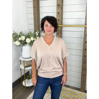 Rave About It Top - Luxe Scuba