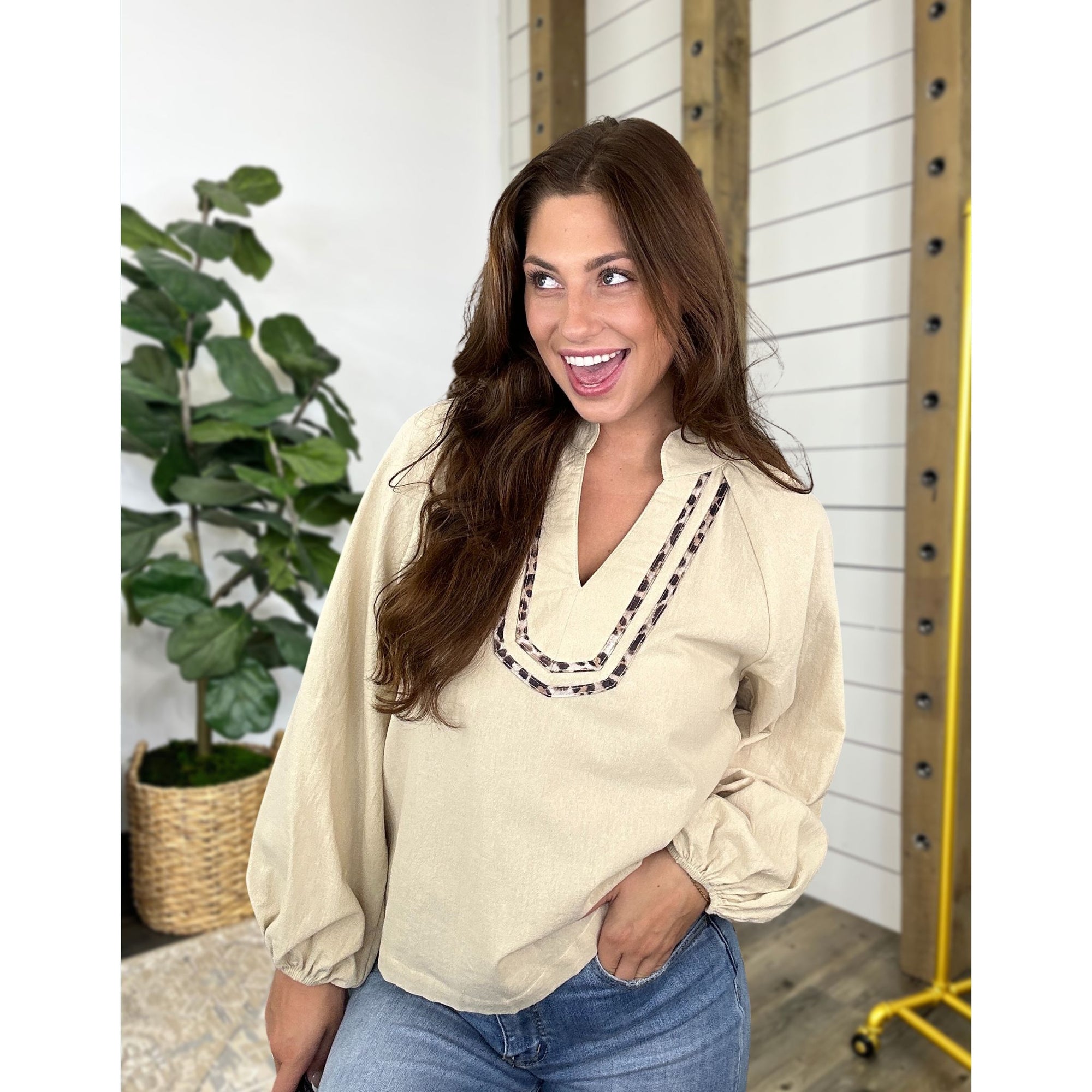 Savanna Trim Top