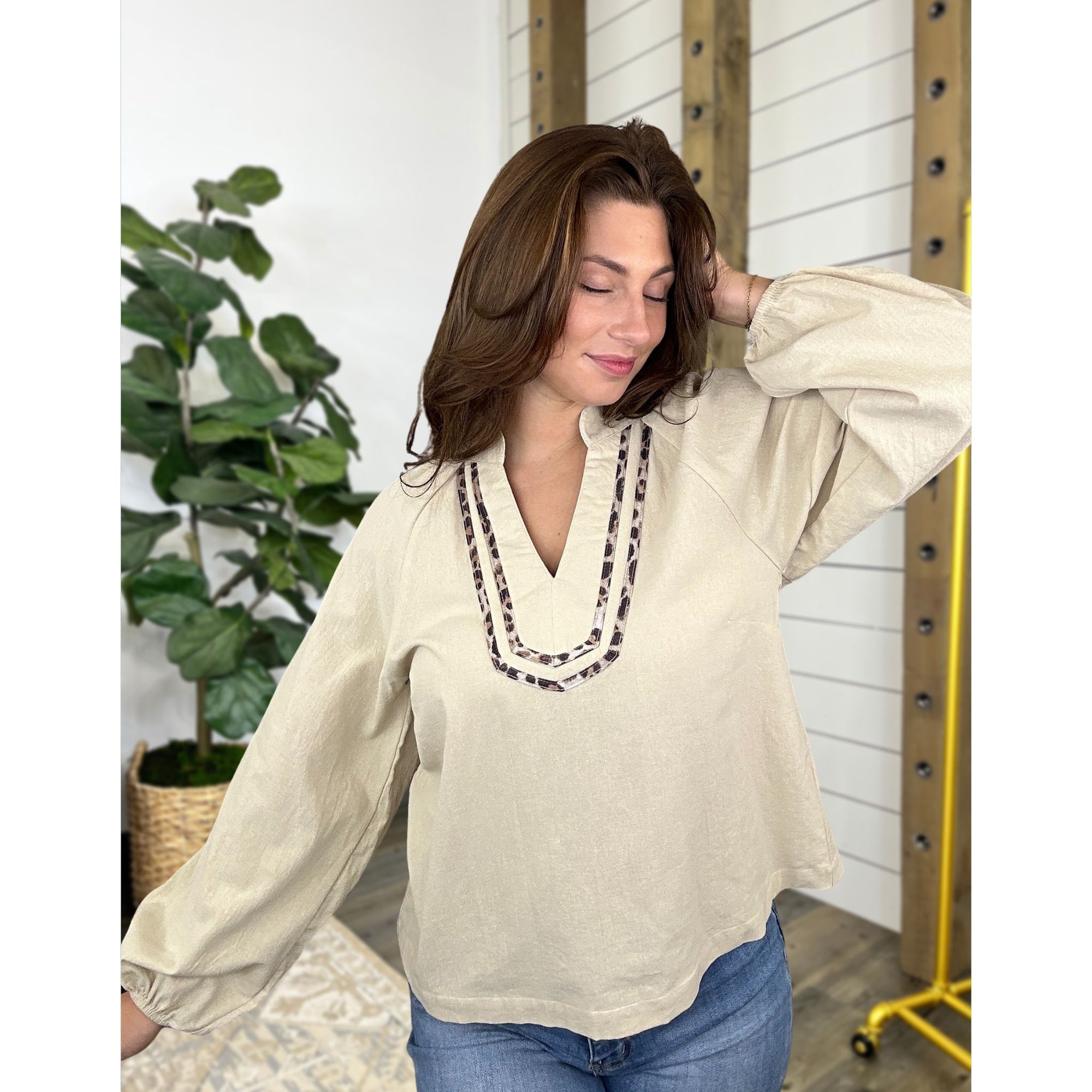 Savanna Trim Top