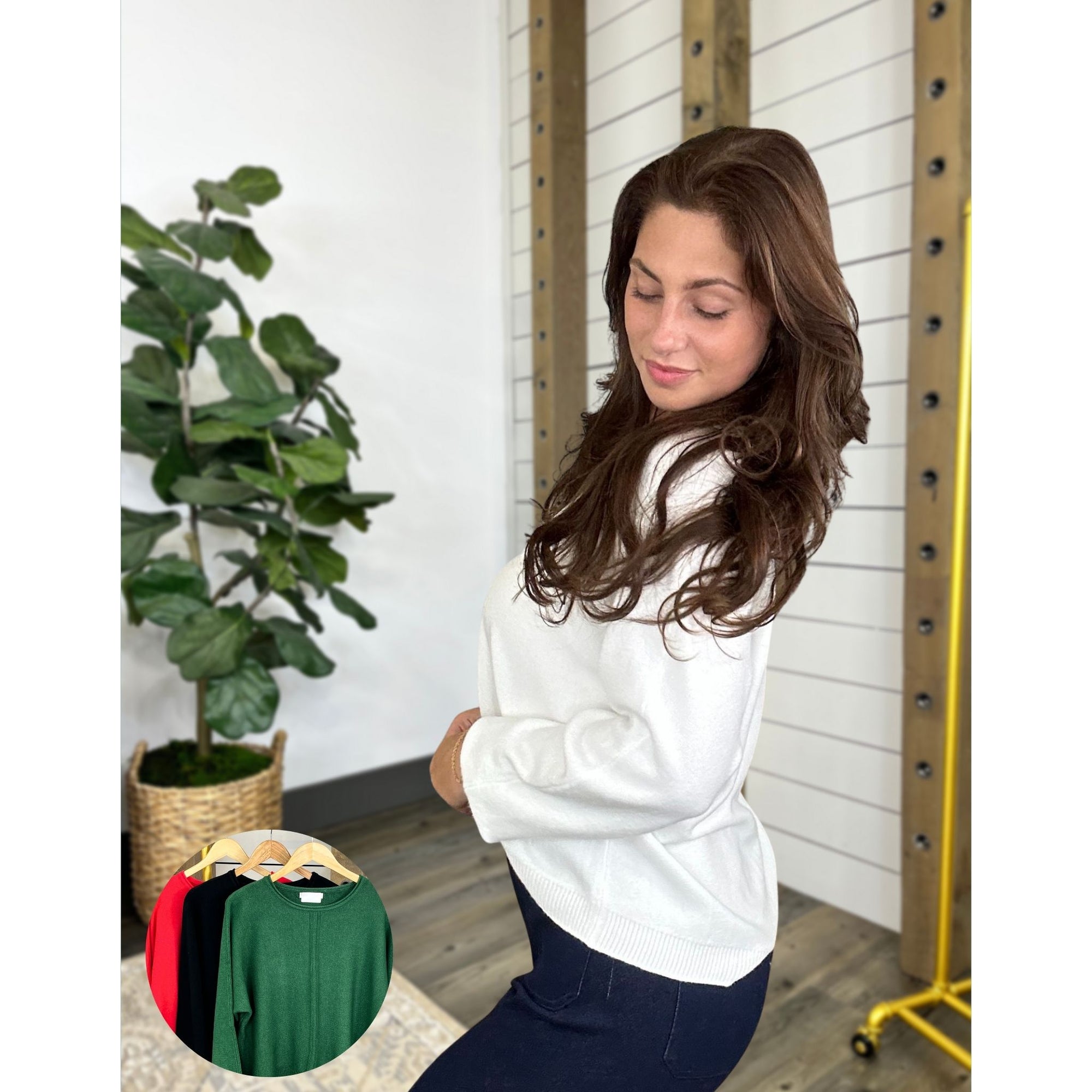 Soft Side Sweater