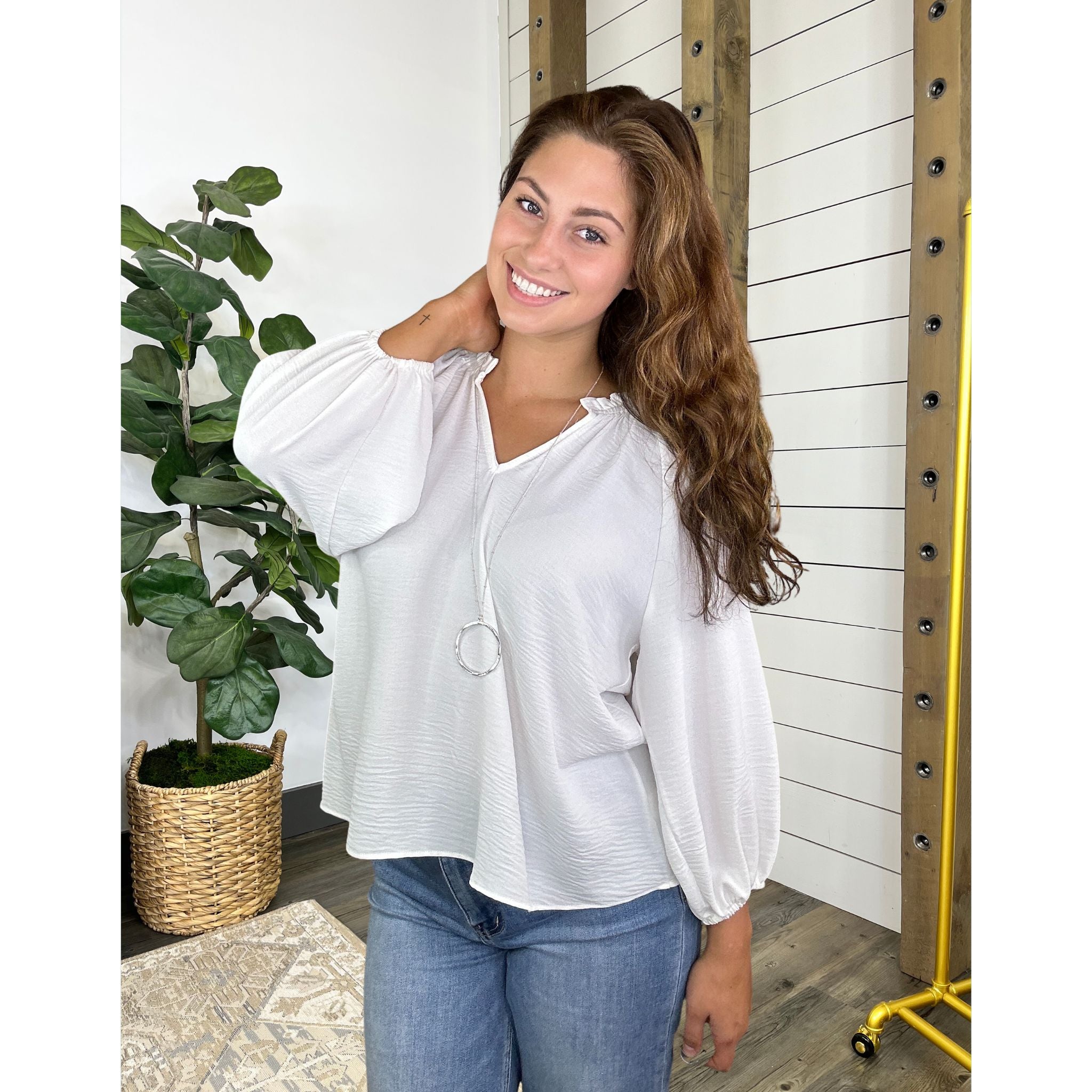 Sienna Blouse - Tiffany Lane Boutique Sienna Blouse - Tiffany Lane Boutique