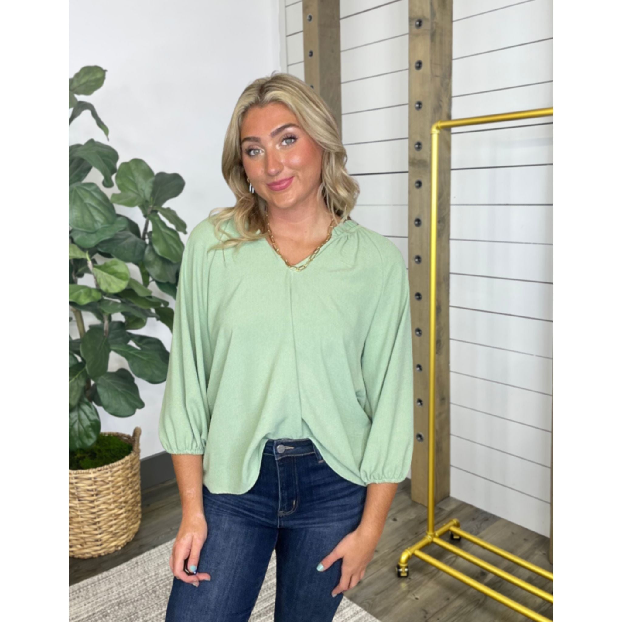 Sienna Blouse - Tiffany Lane Boutique Sienna Blouse - Tiffany Lane Boutique