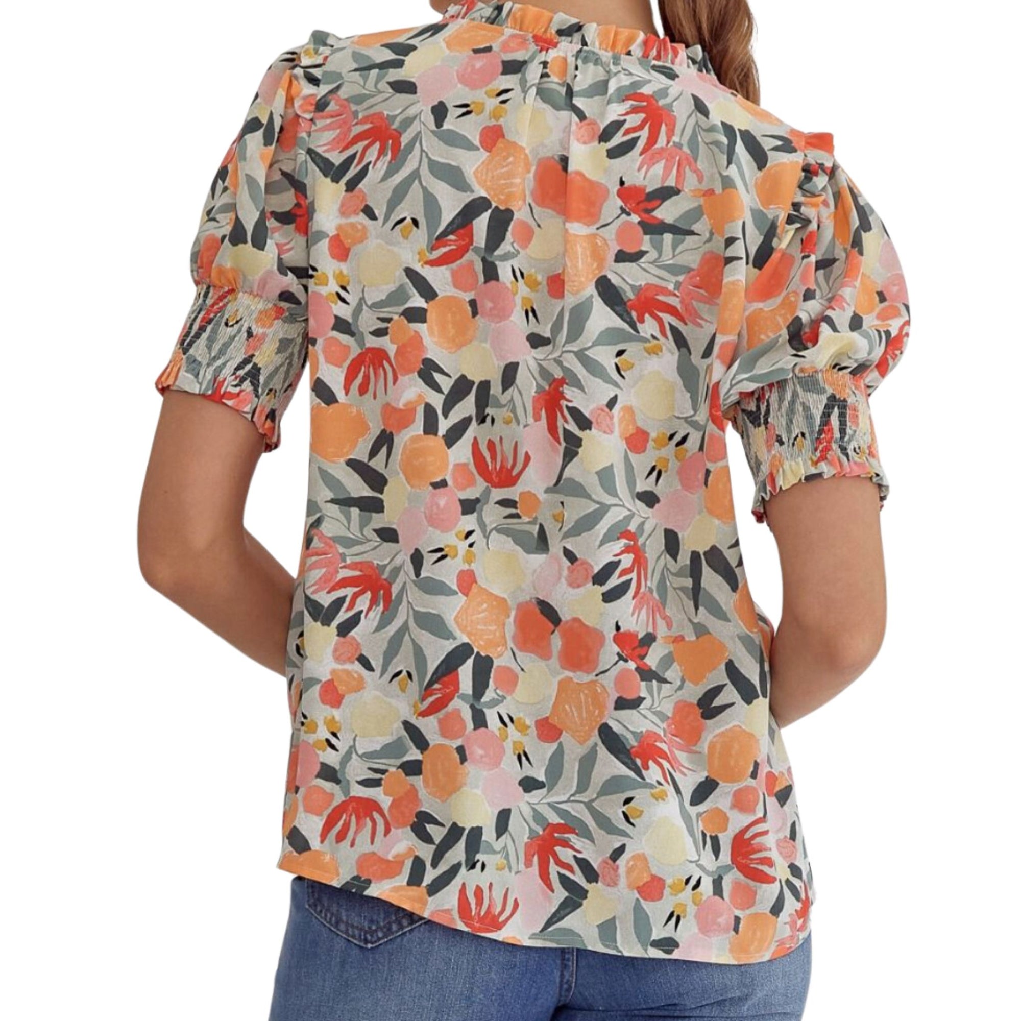 Main Squeeze Floral Top