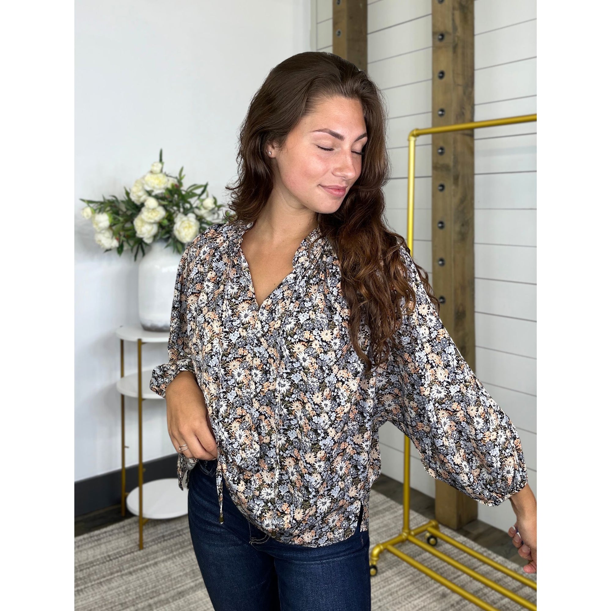 Brookwood Floral Top