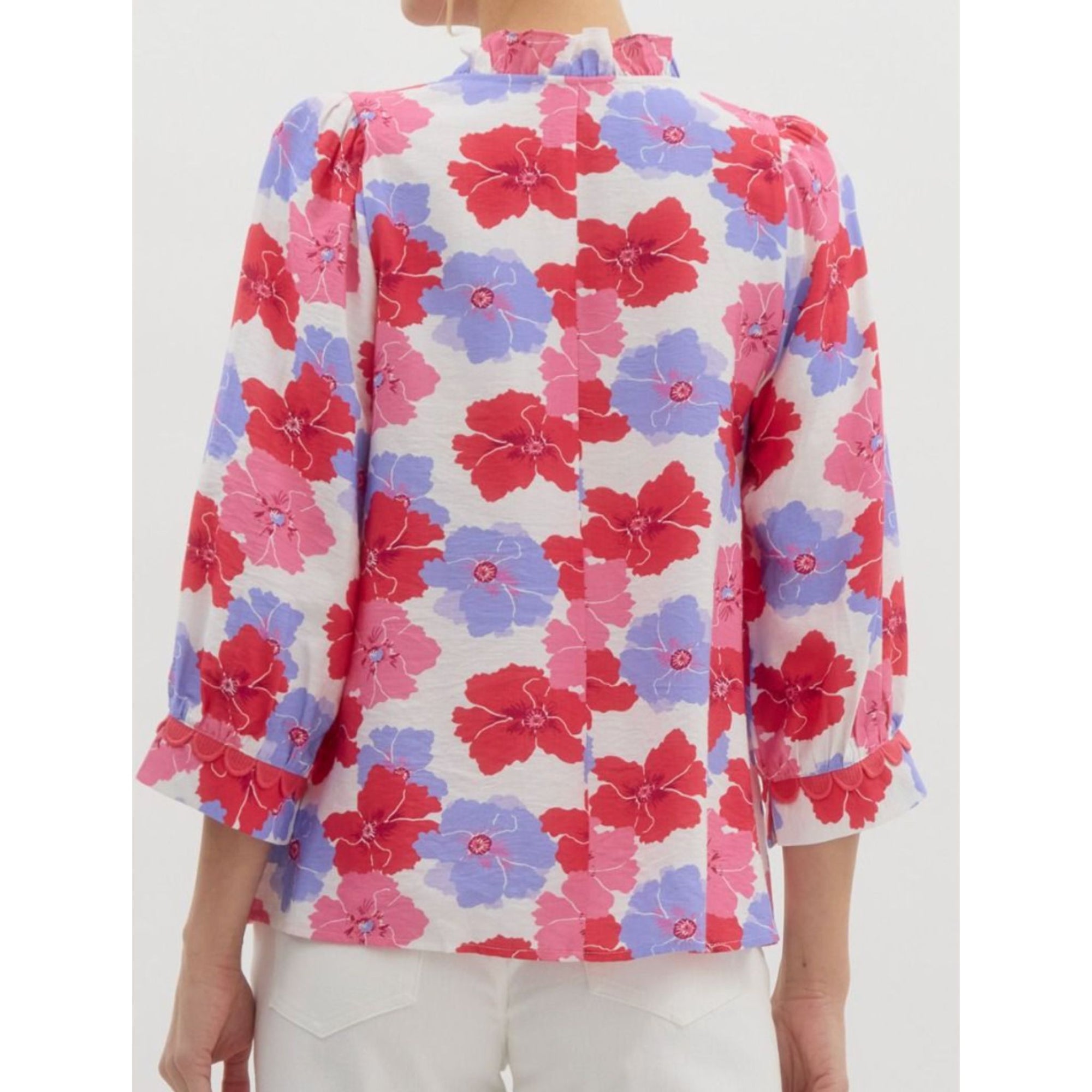 Scallop Blossom Top