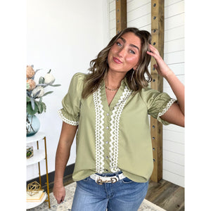 Rosemary Button Down Top