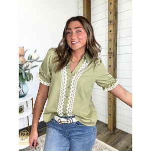 Rosemary Button Down Top