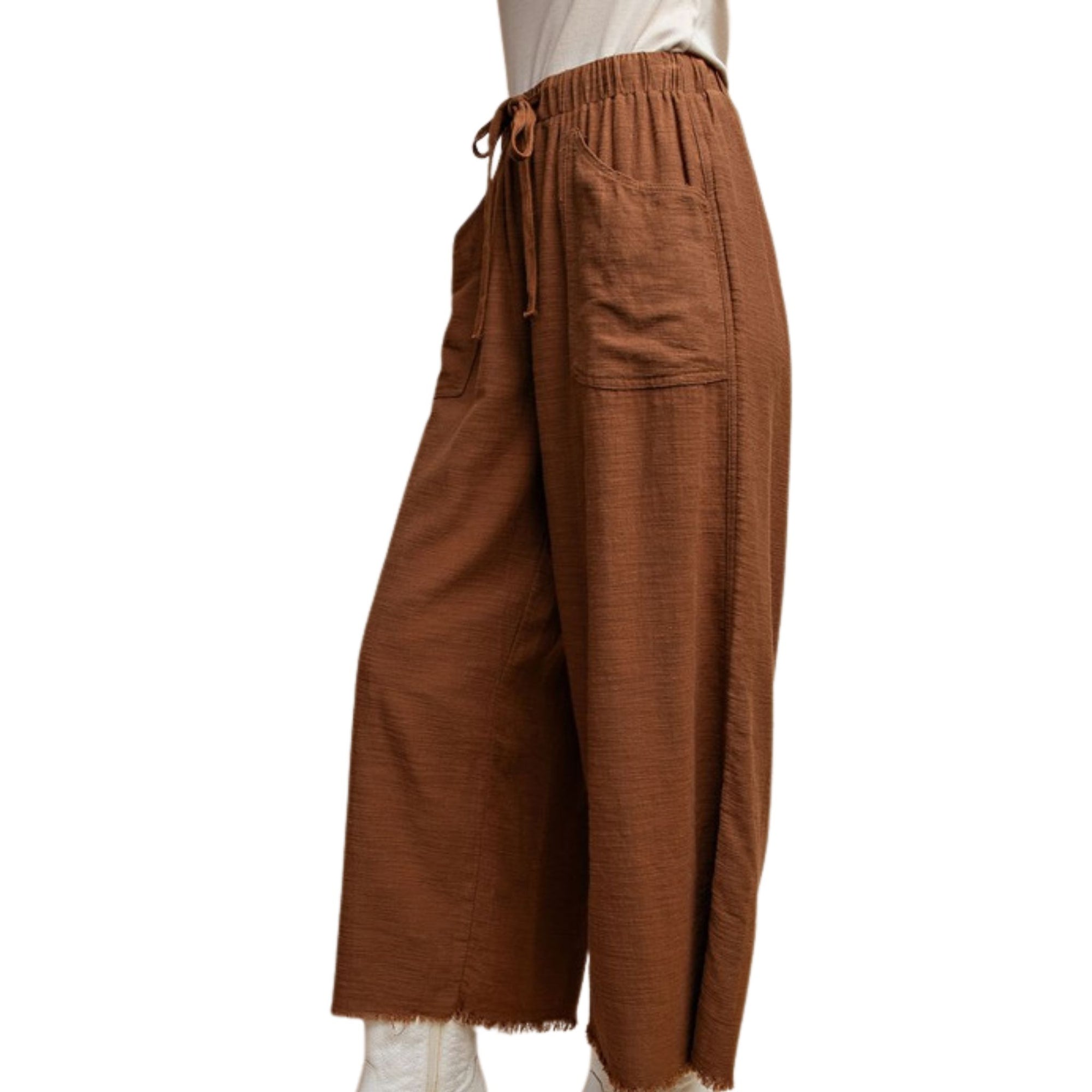 On A Whim Wide Leg Pants
