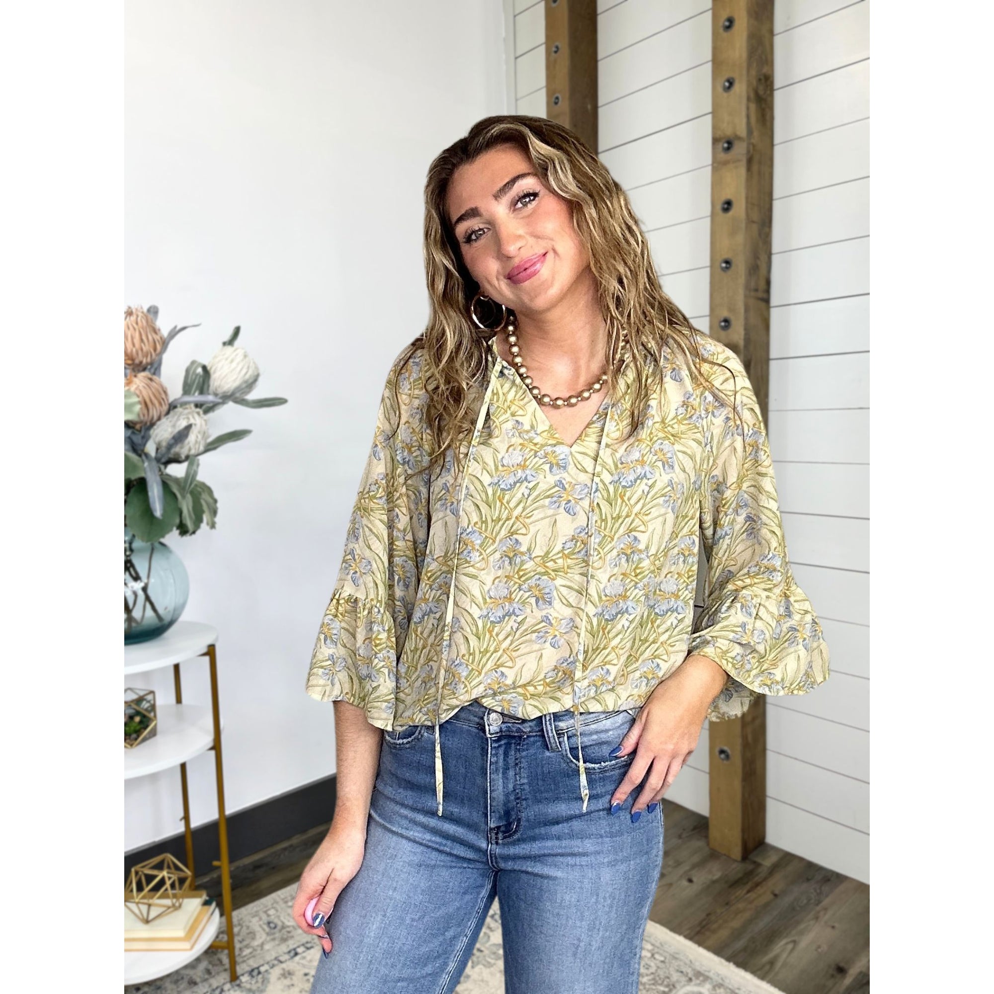 Every Moment Floral Blouse