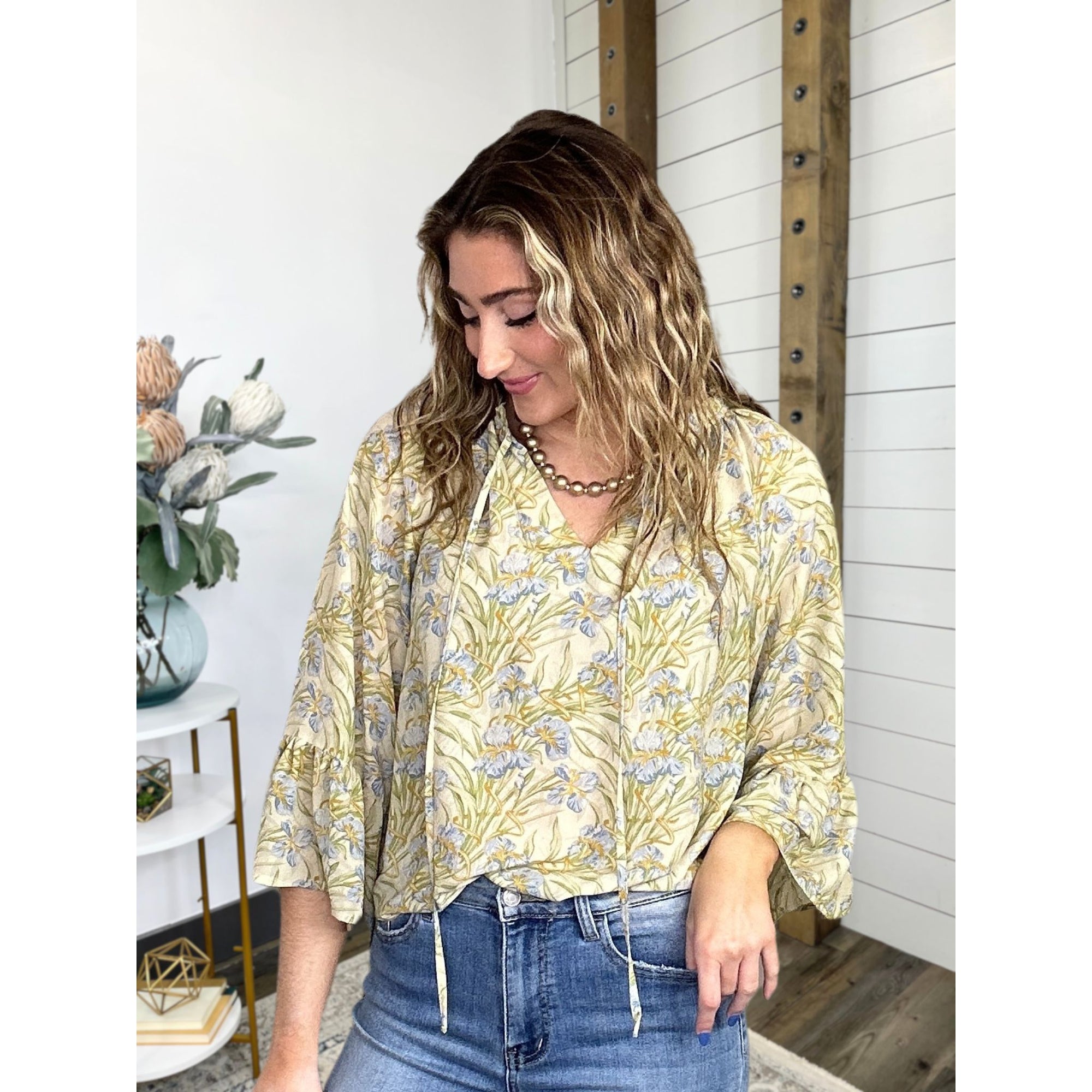 Every Moment Floral Blouse