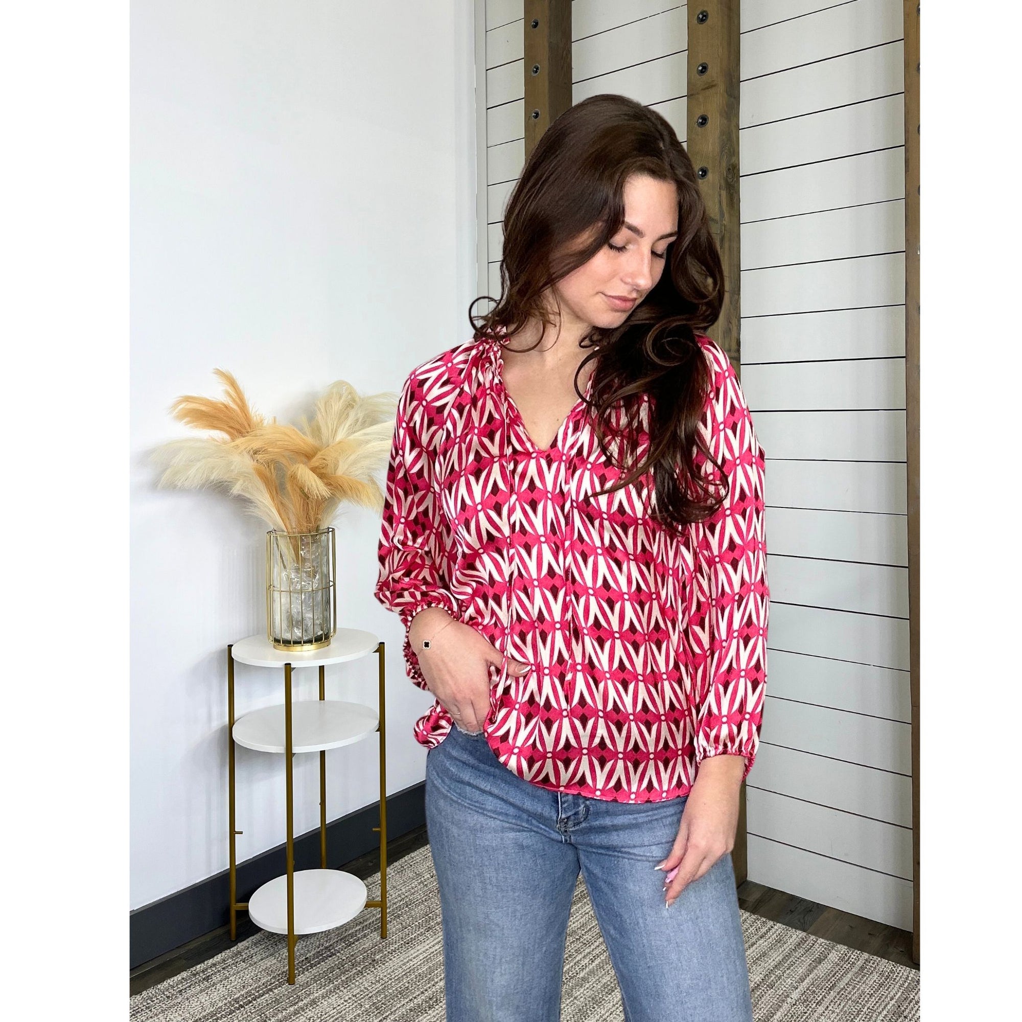 The Perfect Line Blouse