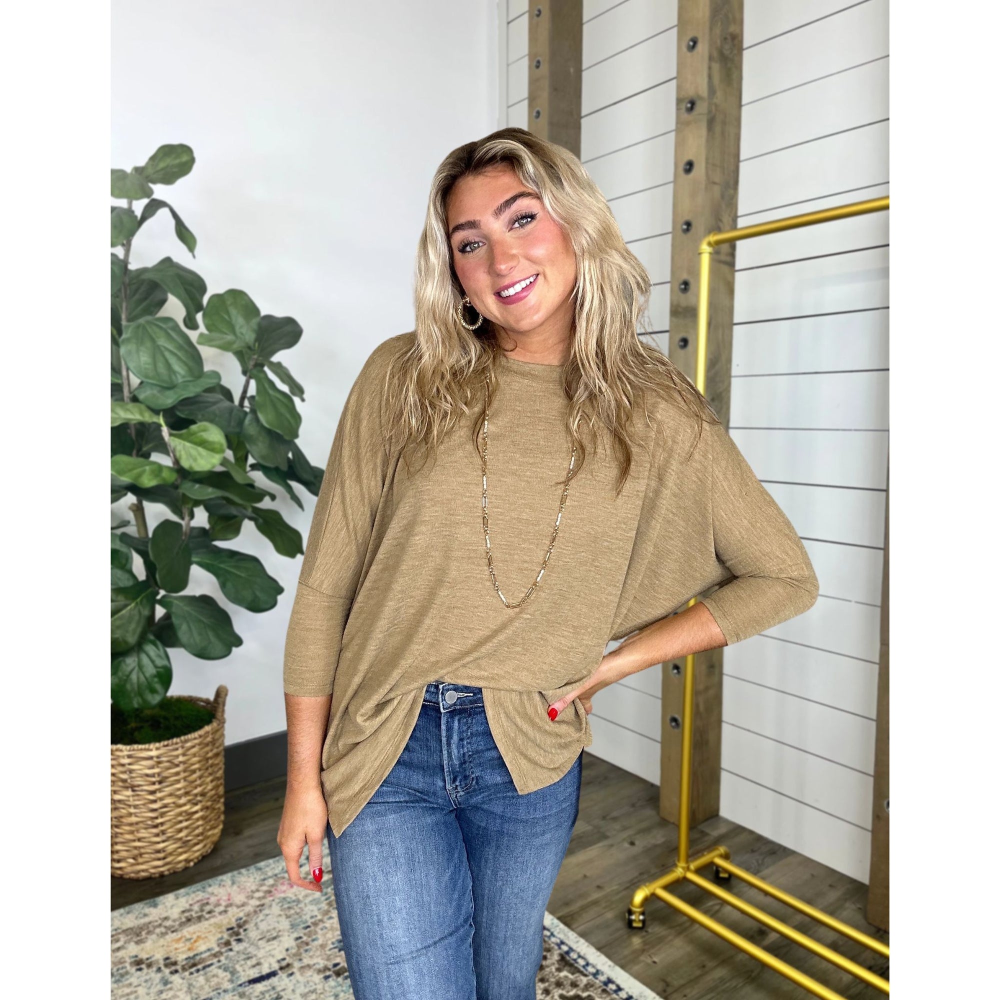 Back To Basics Oversize Tunic