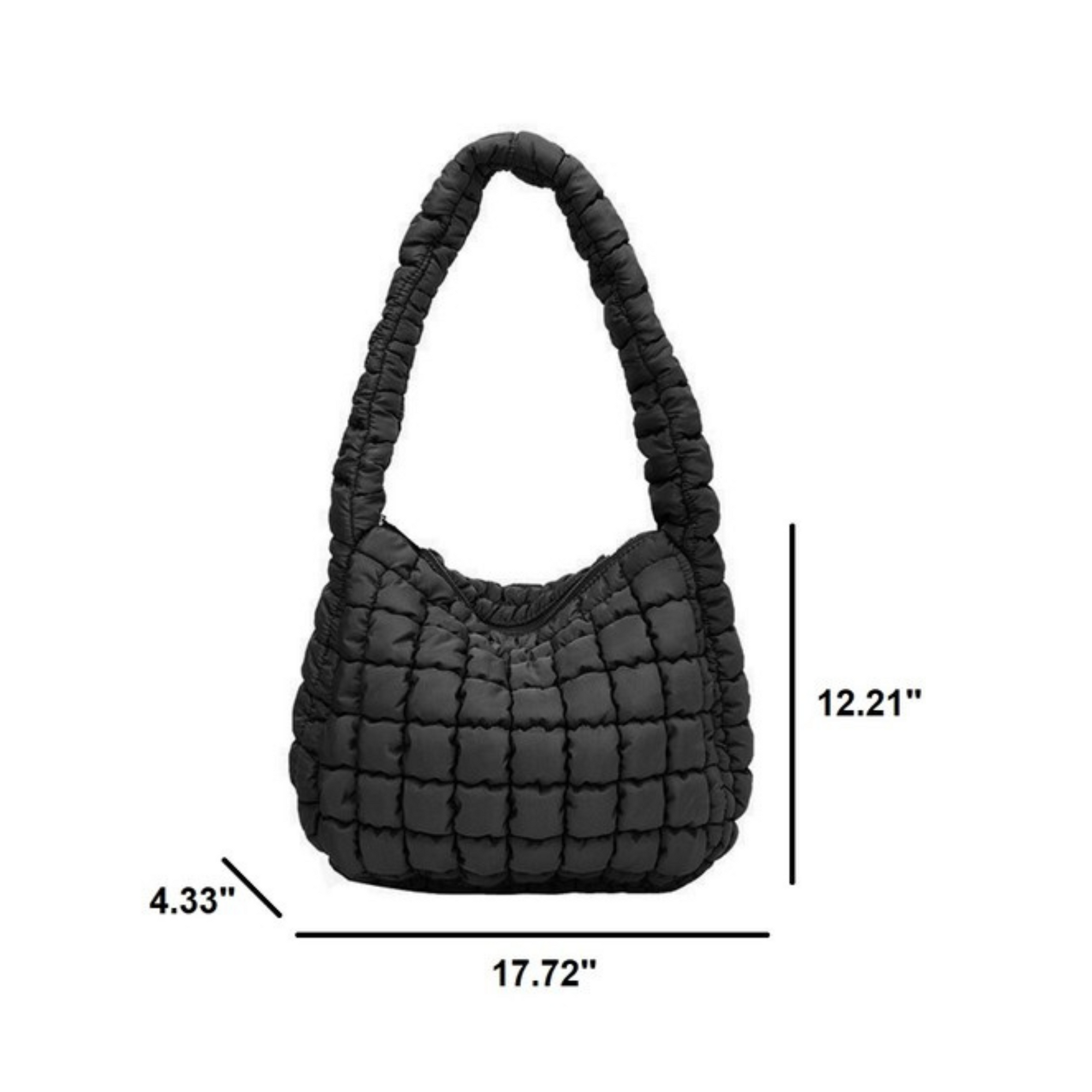 Here & Now Quilted Shoulder Bag