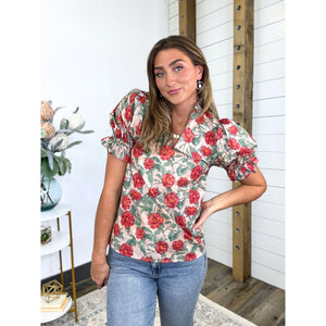 Heirloom Petals Top