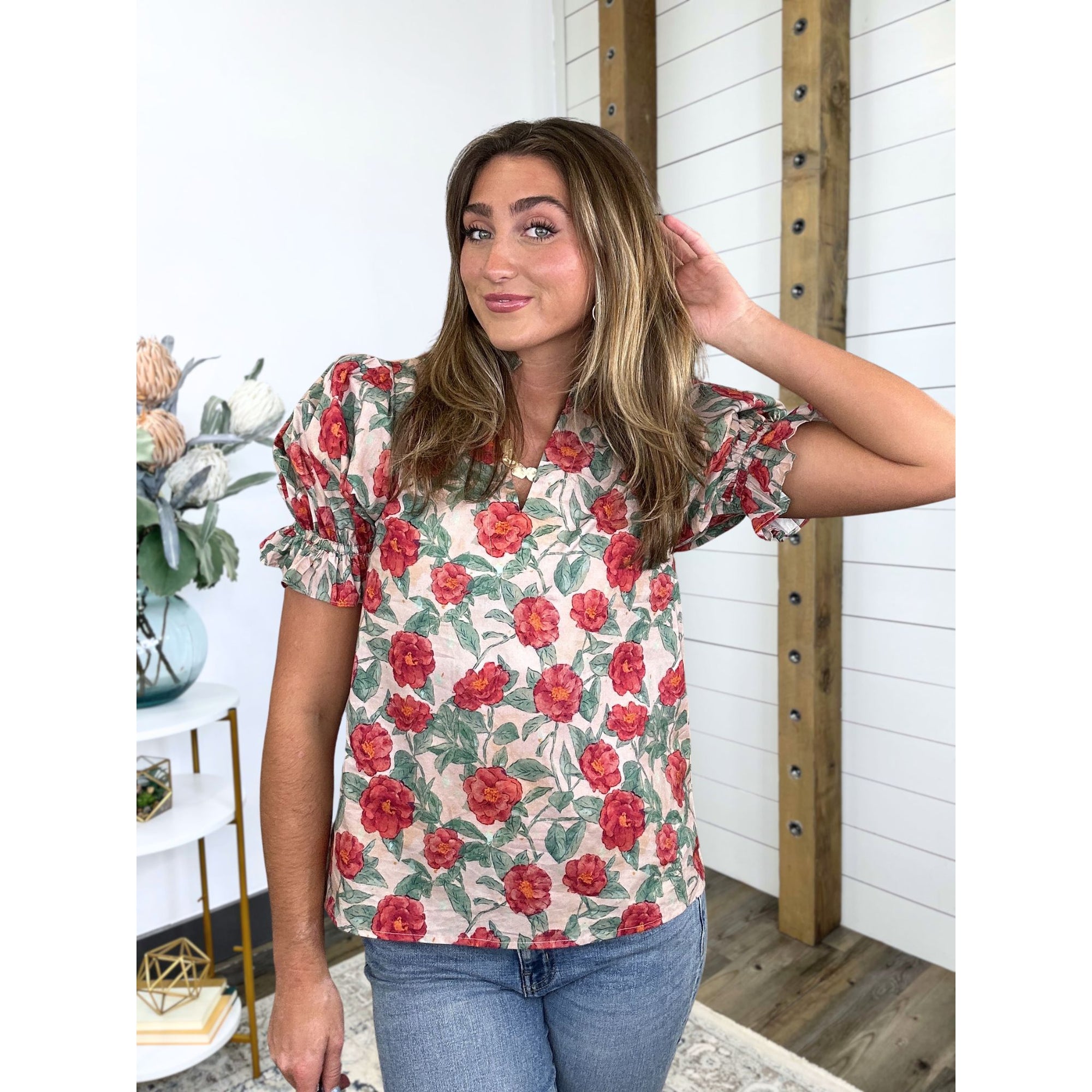 Heirloom Petals Top