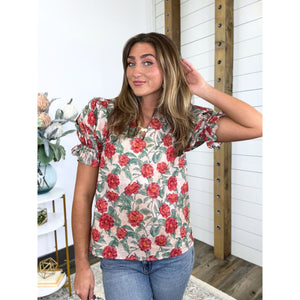 Heirloom Petals Top