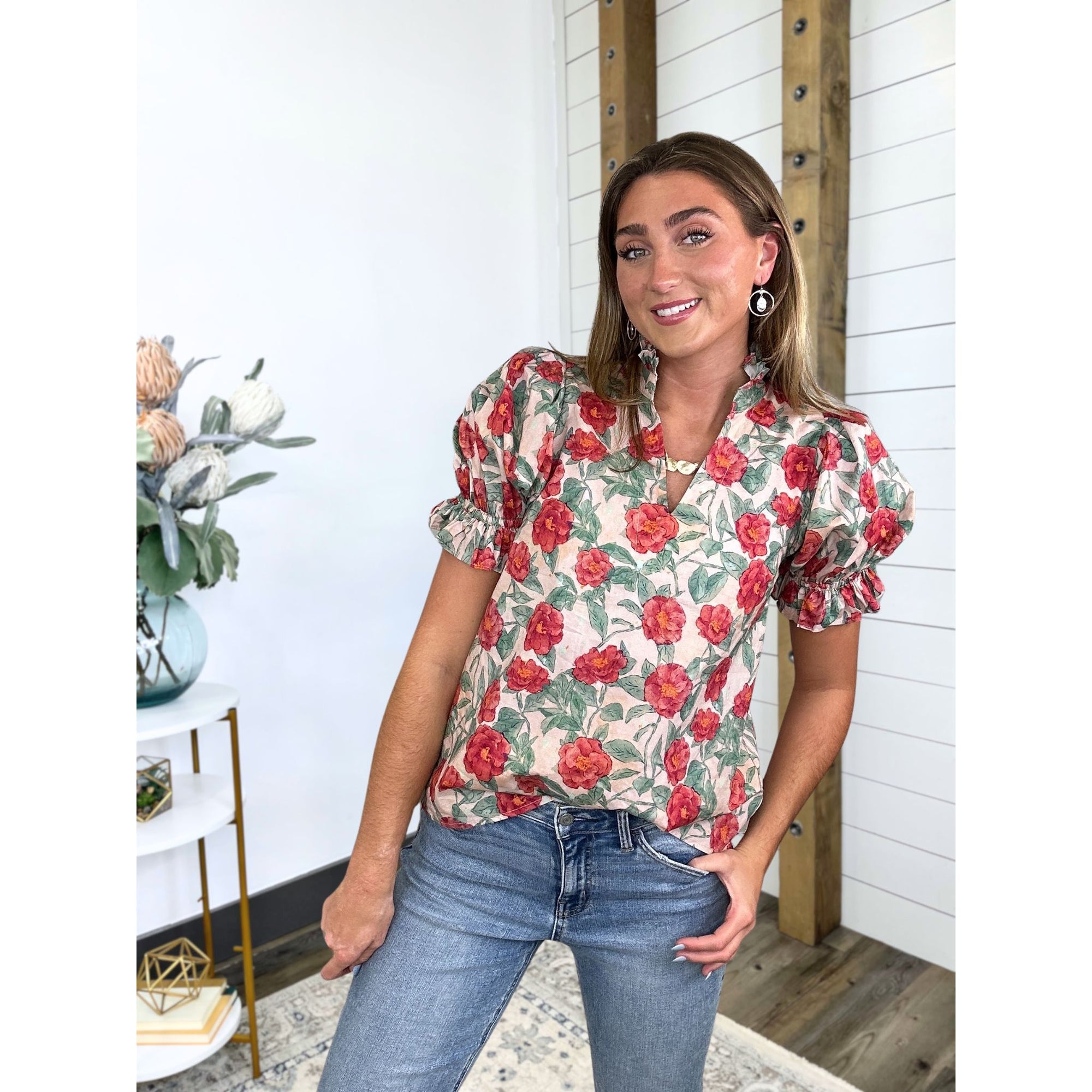 Heirloom Petals Top