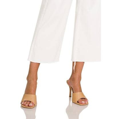 Cloud Nine High-Rise Wide Crop Denim