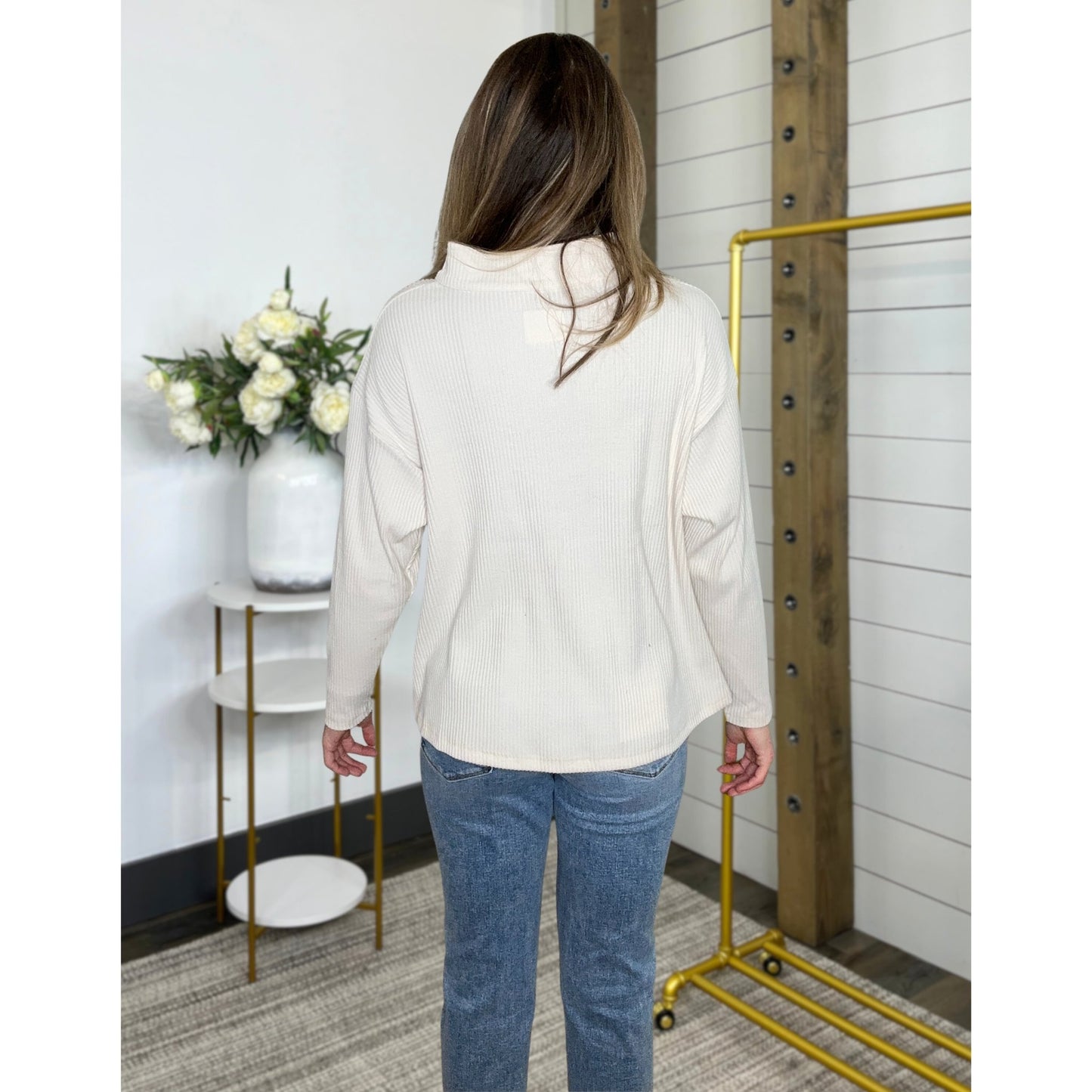 Front Pocket Quarter Zip Pullover