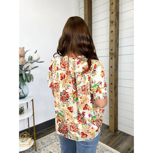 Art In Bloom Blouse