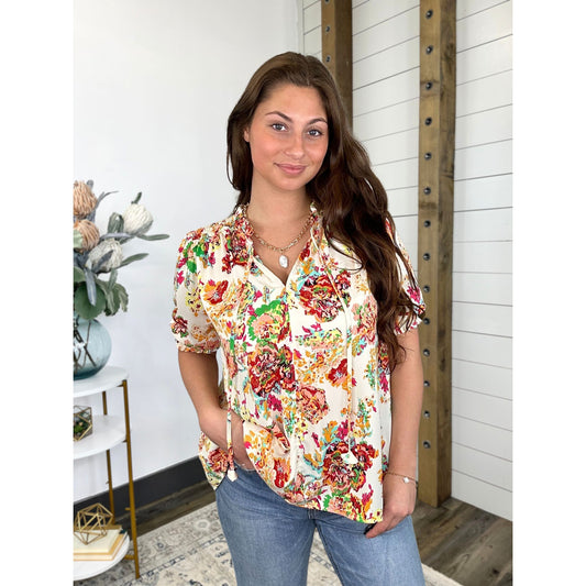 Art In Bloom Blouse