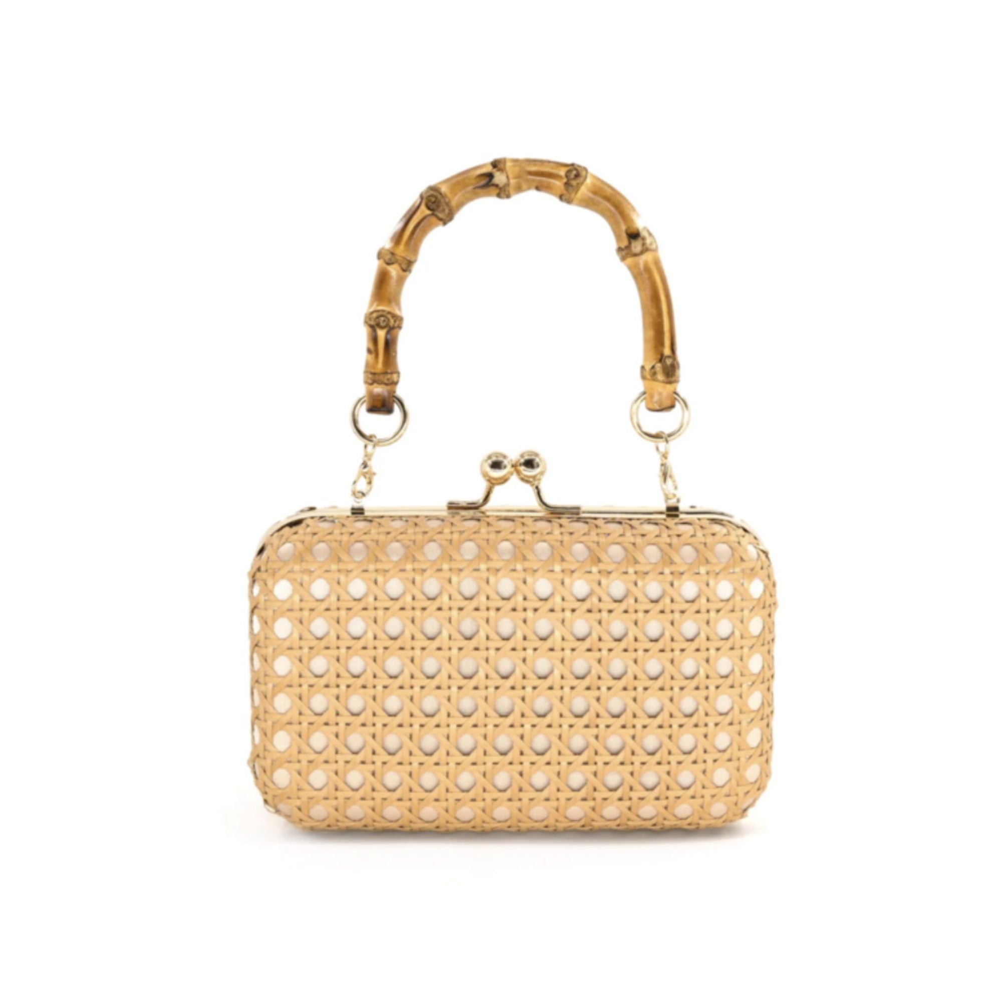 Bali Luxe Rattan Handbag