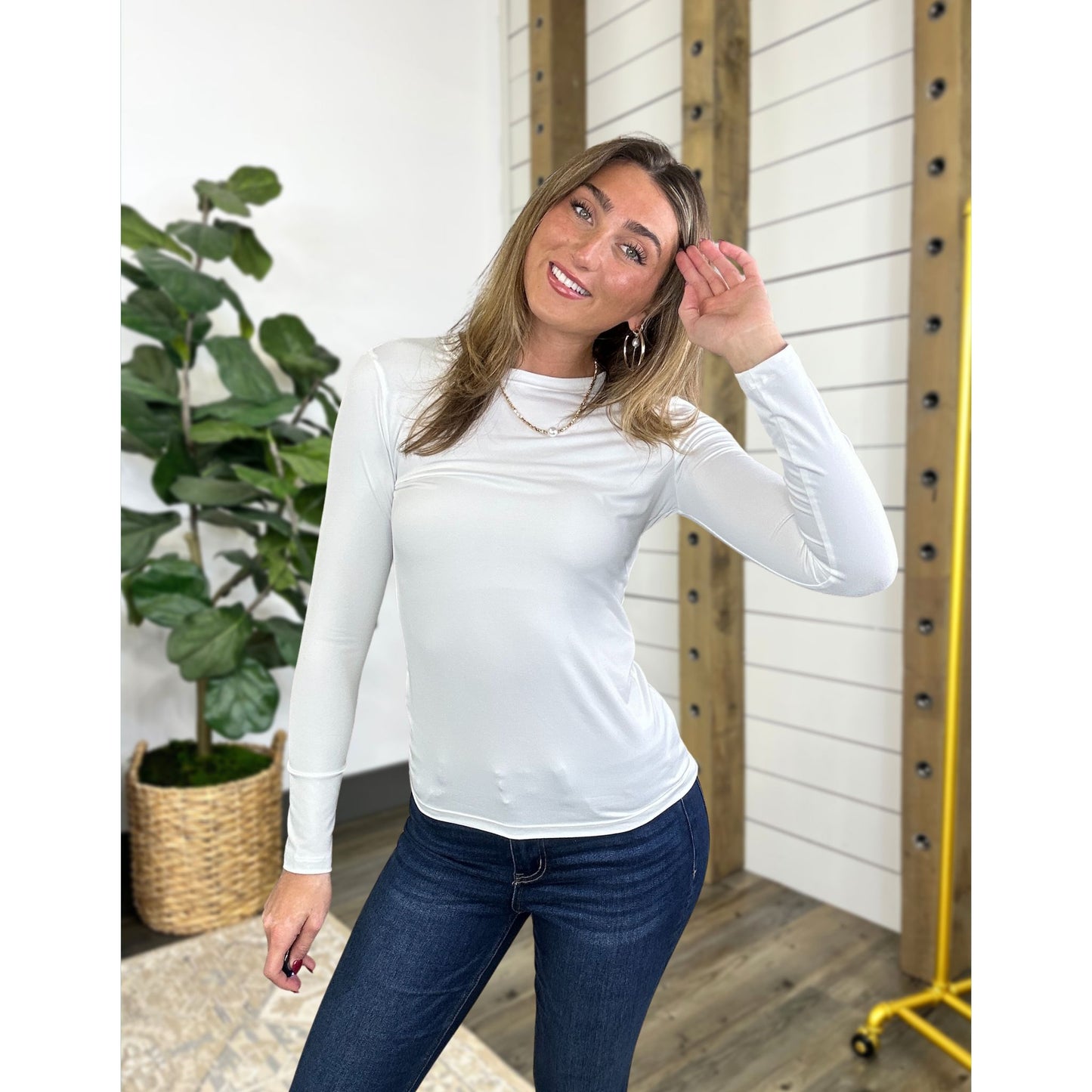 Barely There Long Sleeve Tee